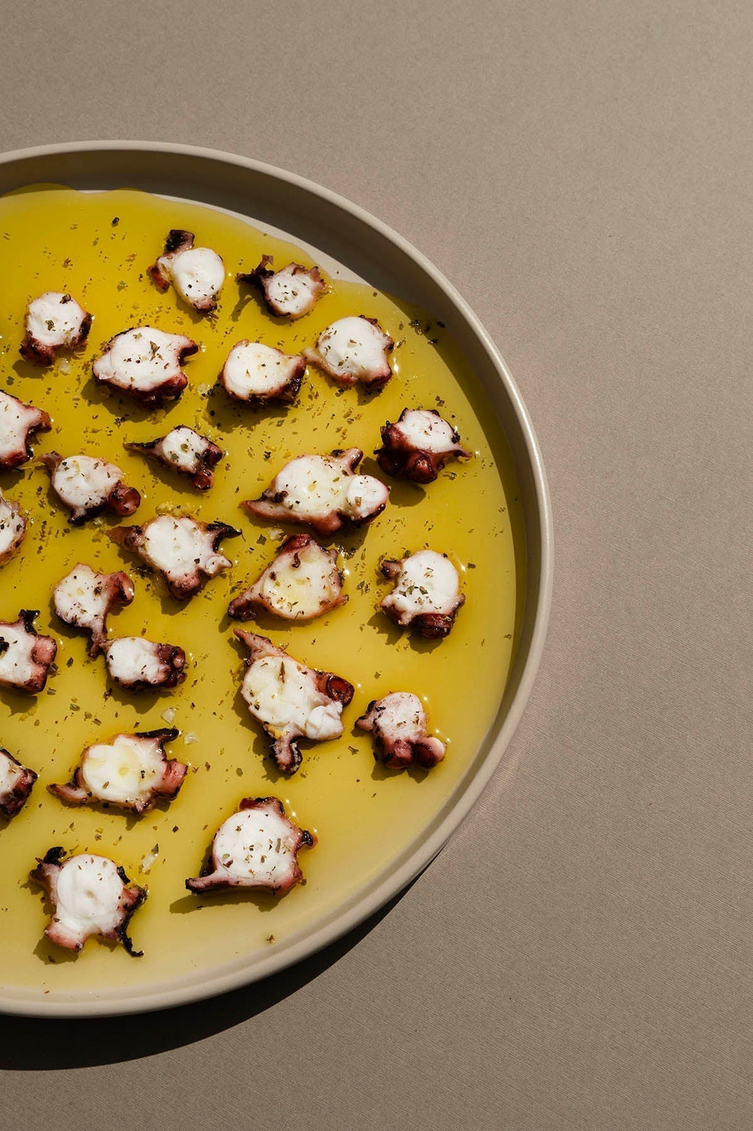 Mediterranean summer vibrant dish